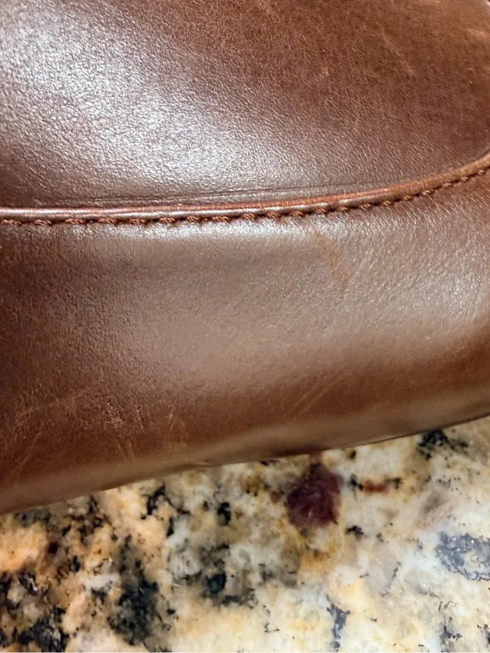 J. Crew Dark Brown Leather Cap-Toe Oxfords